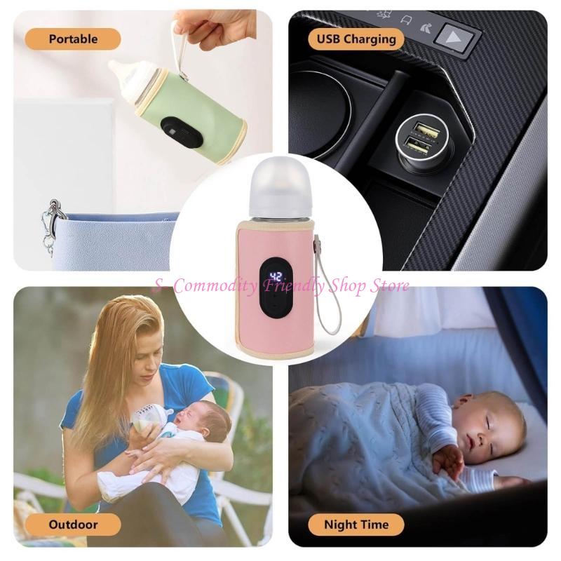 Food Storage And Temperature - 85AE เครื่องอุ่นขวดนมแบบพกพา เคส ปลอกหุ้มอุณหภูมิคงที่แบบมัลติฟังก์ชั่น