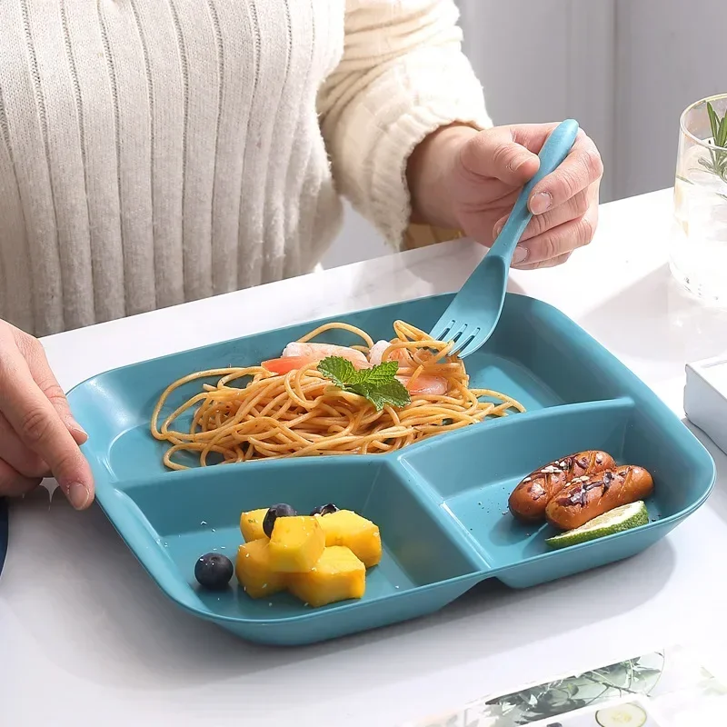 Food Storage Dividers - จานอาหารส่วน bariatric อาหารอาหารจานใหม่แบ่งโภชนาการสูญเสียการให้บริการช่องขนมขบเคี้ยว