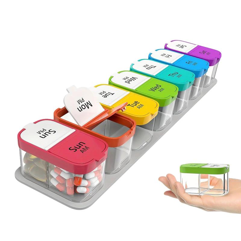 Food Storage Containers Xl - กล่องใส่ยาขนาดใหญ่ 1 ชิ้น สำหรับ 7 วัน
