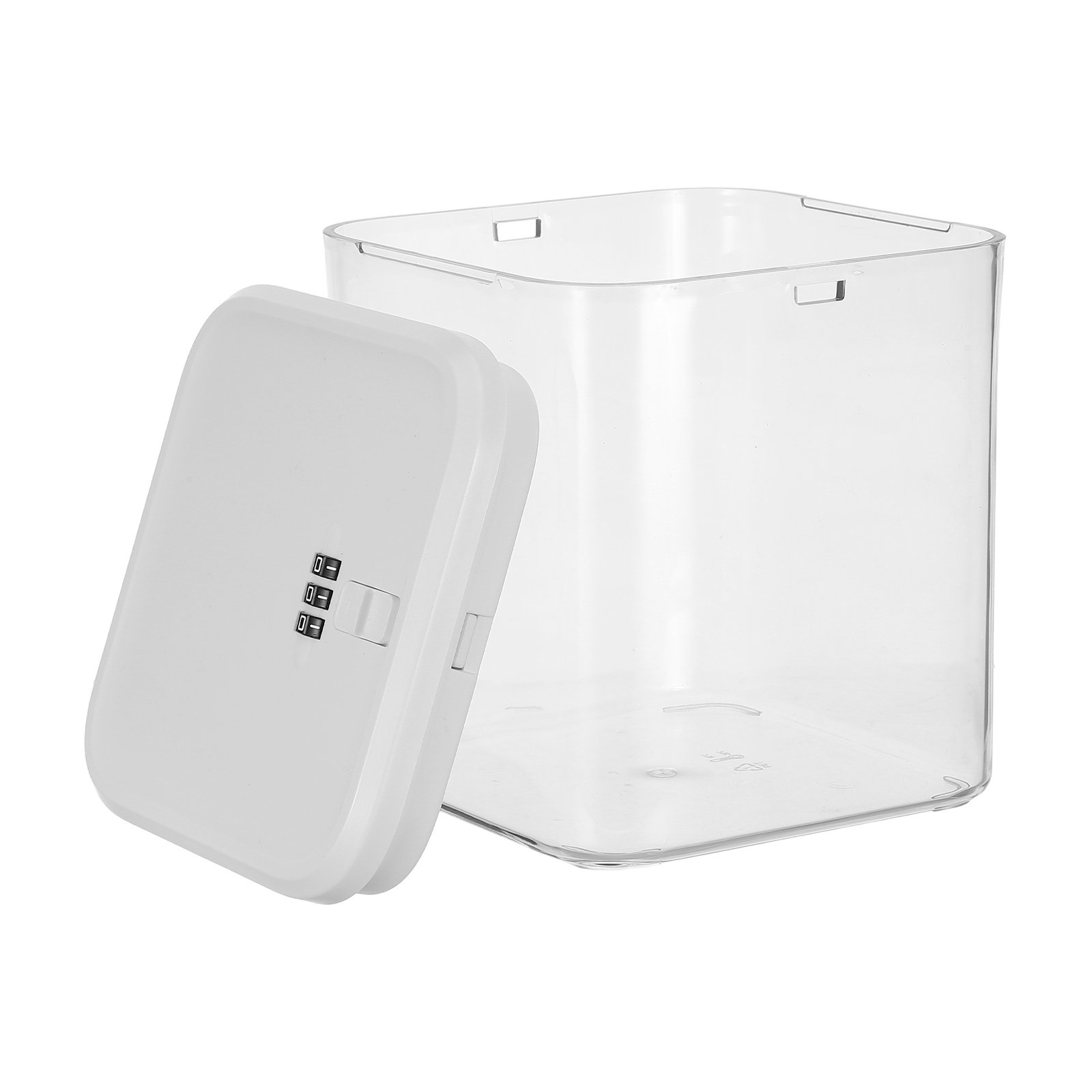 Food Storage With Lock - กล่องล็อคใสพร้อมรหัสป้องกันเด็ก สำหรับจัดเก็บอาหารแช่เย็น ขนม ยา และของใช้ต่างๆ ปลอดภัยสำหรับตู้เย็น