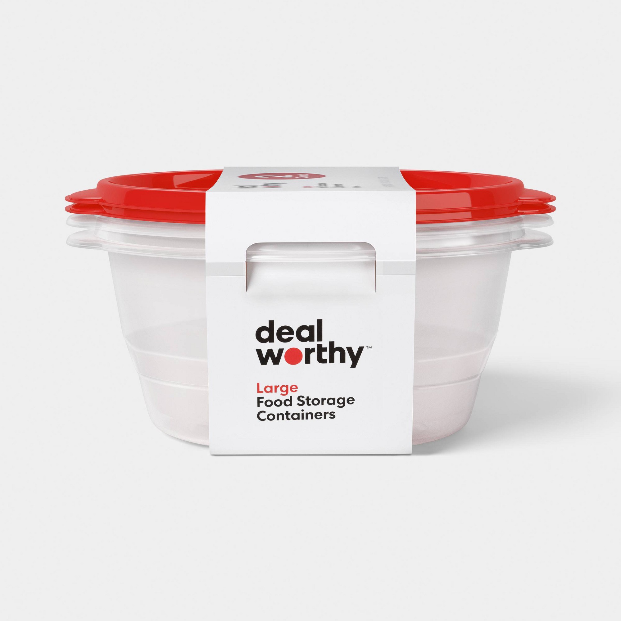 Food Storage Large - ภาชนะเก็บอาหารทรงกลมขนาดใหญ่ 2 คิว ความจุ 128 ออนซ์