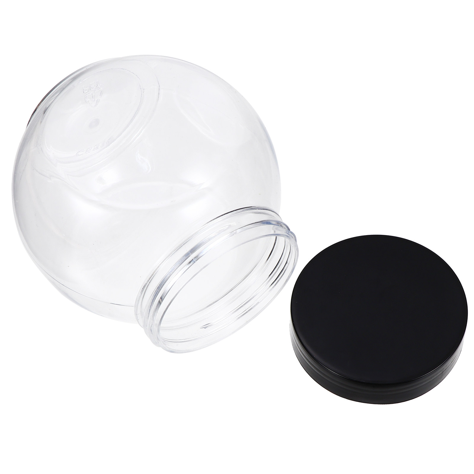 Food Storage Canister - 1 ชุดกระป๋องเก็บอาหารโปร่งใส 424 มล. กระป๋องปิดผนึกกันความชื้นสำหรับน้ำผึ้งน้ำตาลชากาแฟคุกกี้กระป๋องเก็บของ