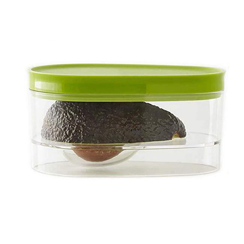Food Storage And Containers - กล่องเก็บอะโวคาโด ประหยัดพื้นที่ กล่องพลาสติกใส่ผลไม้สำหรับใช้ในบ้าน อุปกรณ์ครัว กล่องเก็บผัก