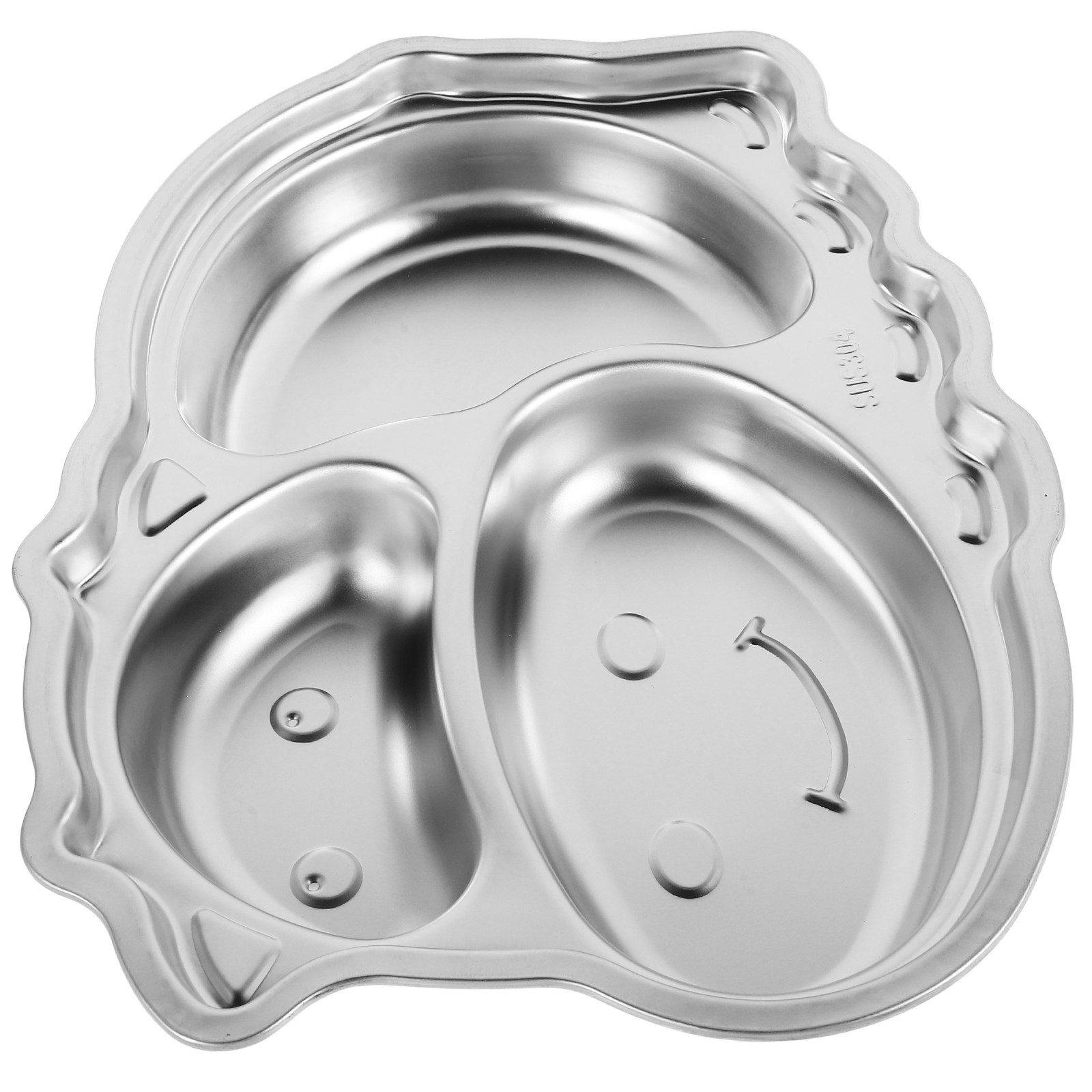 Food Storage Dividers - ภาชนะเก็บอาหาร ถาดอาหาร จานแบ่งส่วน จานสแตนเลส