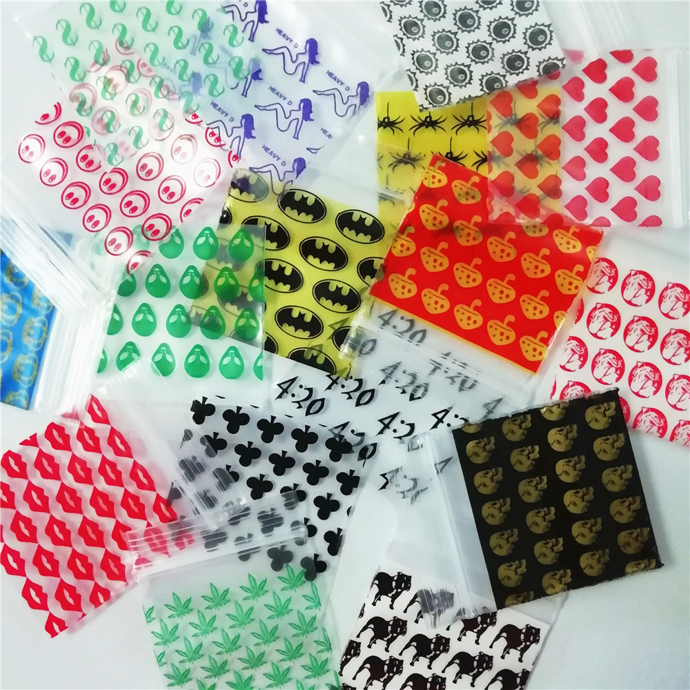 Food Storage Ziploc Bags - 400ถุง4แบบซิปล็อคกระเป๋าพลาสติกซิป Baggies 1515 1.5 