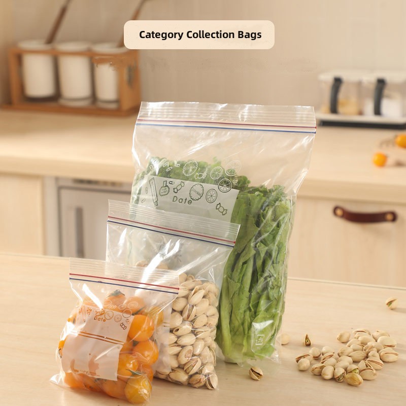 ถุงซิปล็อคแบบใช้ซ้ำได้ เกรดอาห - Food Storage Ziploc Bags บทวิจารณ์และราคา