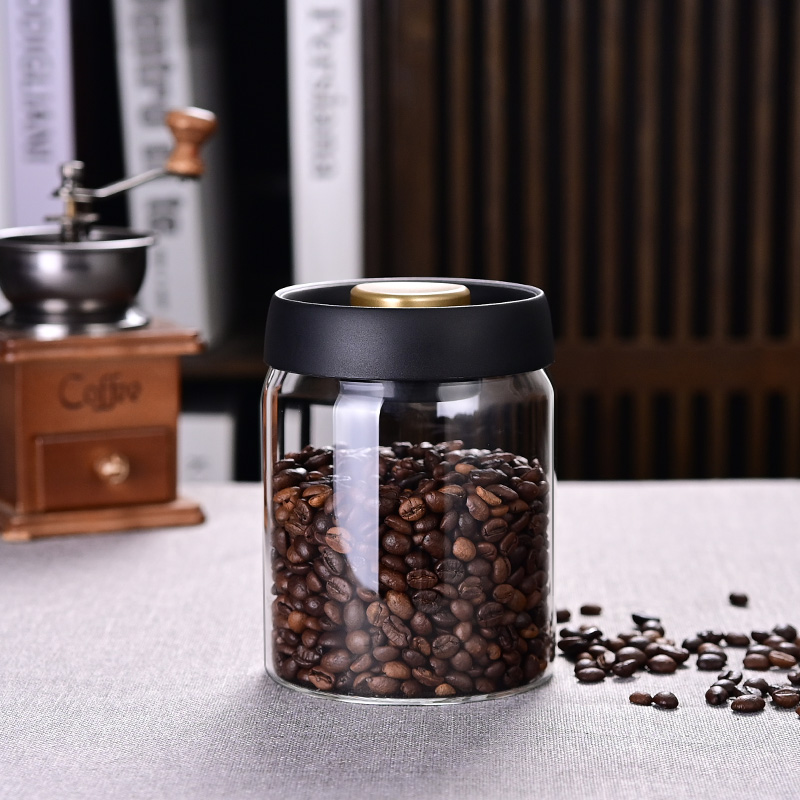 โถเก็บเมล็ดกาแฟ, โถสุญญากาศ, โ - Food Storage Jar Glass บทวิจารณ์และราคา