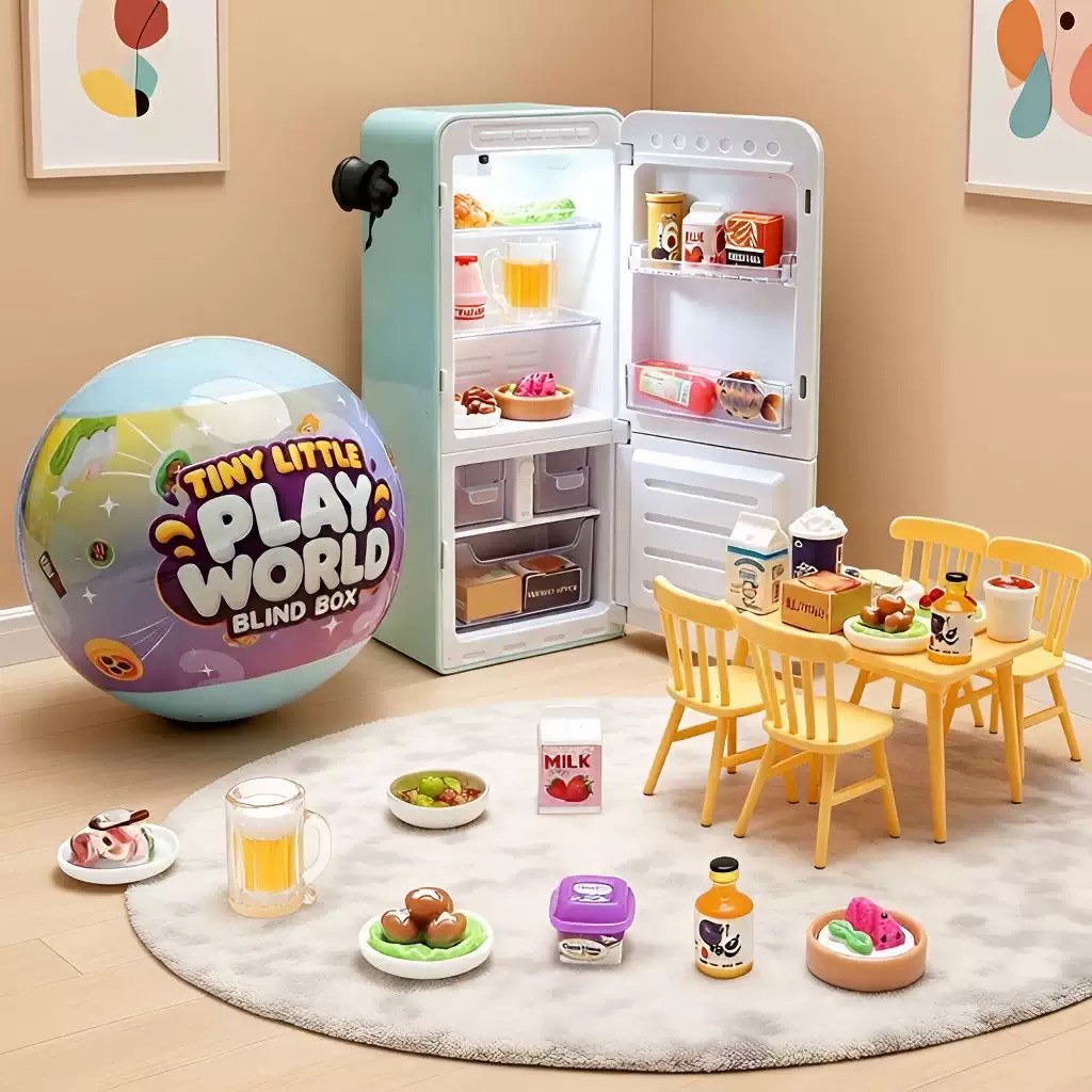 ชุดของเล่นตู้เย็นมินิ 4 สีแบบส - Food Storage On Table บทวิจารณ์และราคา