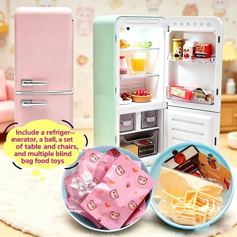ชุดของเล่นตู้เย็นมินิ 4 สีแบบส - Food Storage On Table บทวิจารณ์และราคา