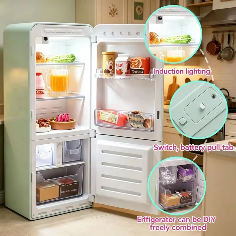 ชุดของเล่นตู้เย็นมินิ 4 สีแบบส - Food Storage On Table บทวิจารณ์และราคา