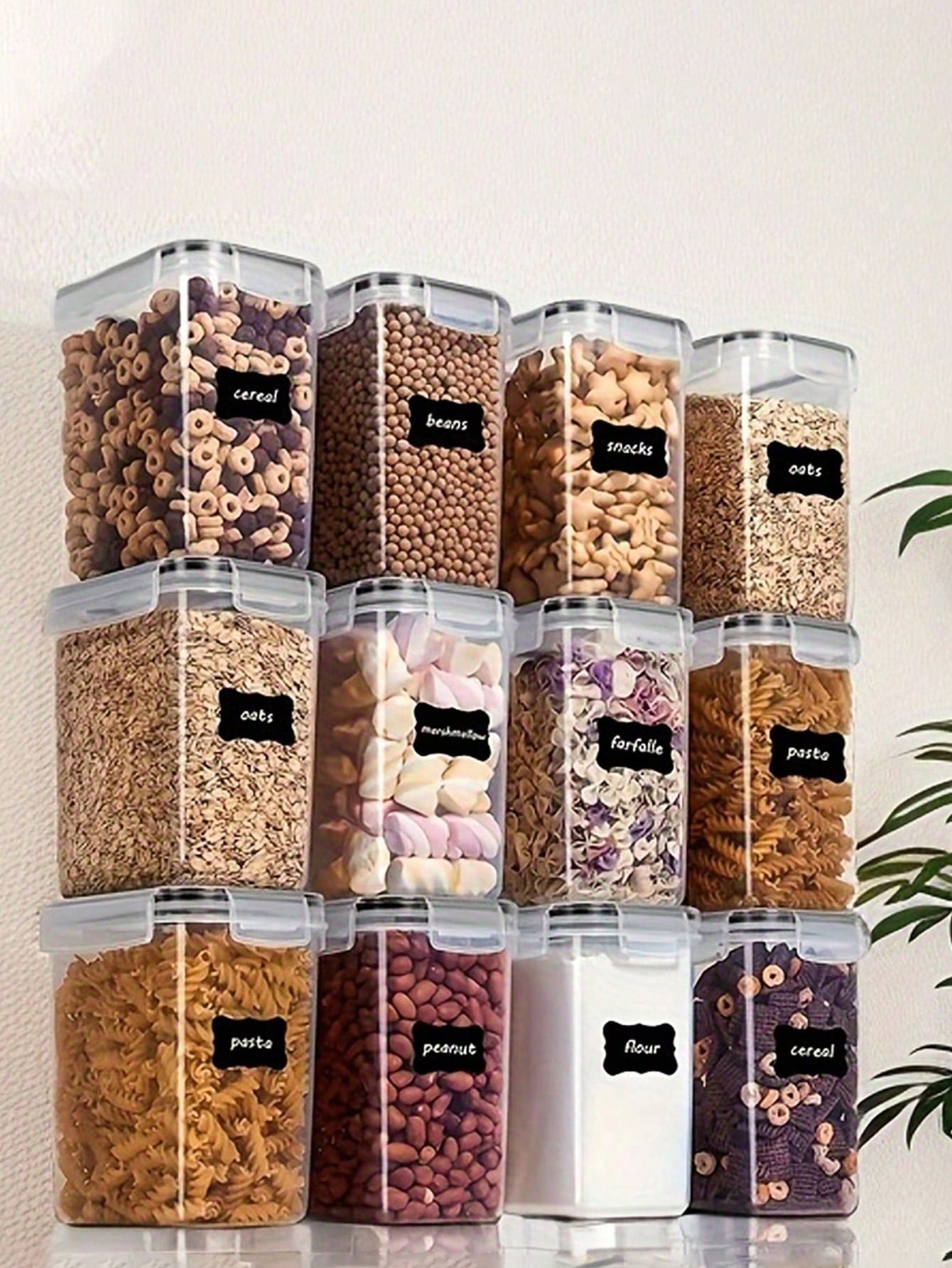 ชุดภาชนะเก็บอาหารแบบปิดสนิท 48 - Food Storage Plastic Containers With Lids บทวิจารณ์และราคา