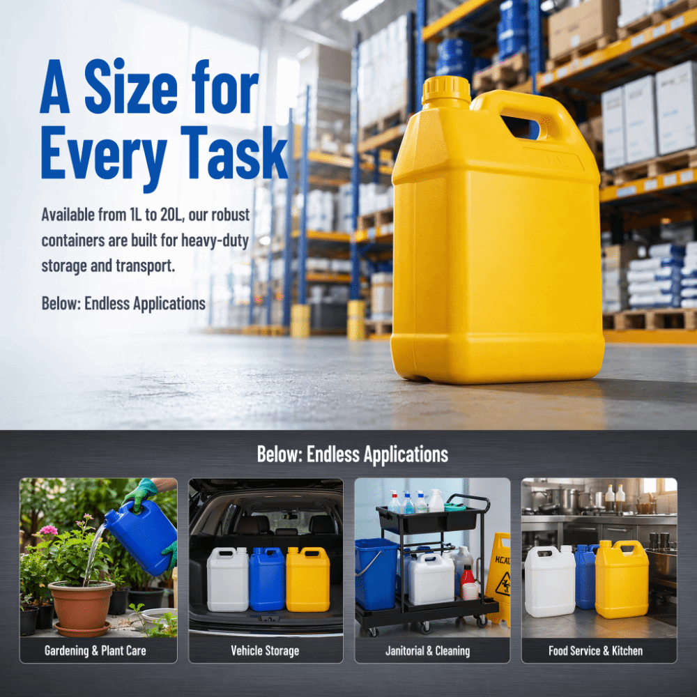 ขวดพลาสติกอเนกประสงค์ขนาด 1-20 - Food Storage Containers Xl บทวิจารณ์และราคา