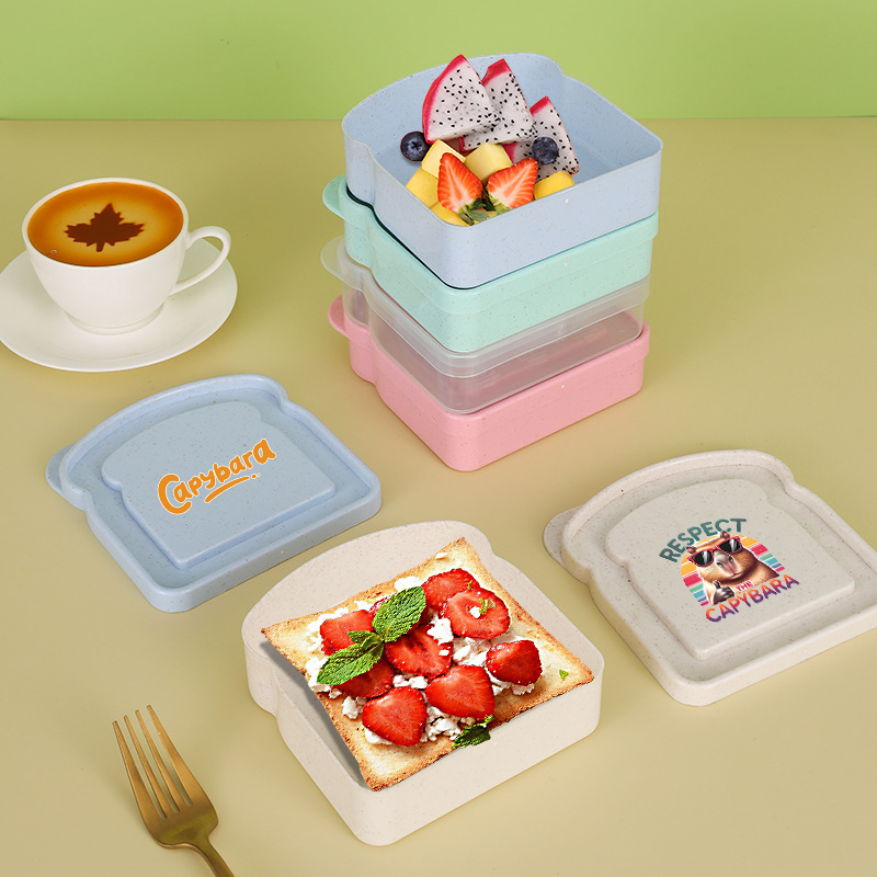 กล่องเก็บอาหารลายคาปิบารา สำหร - Food Storage Plastic Containers With Lids บทวิจารณ์และราคา