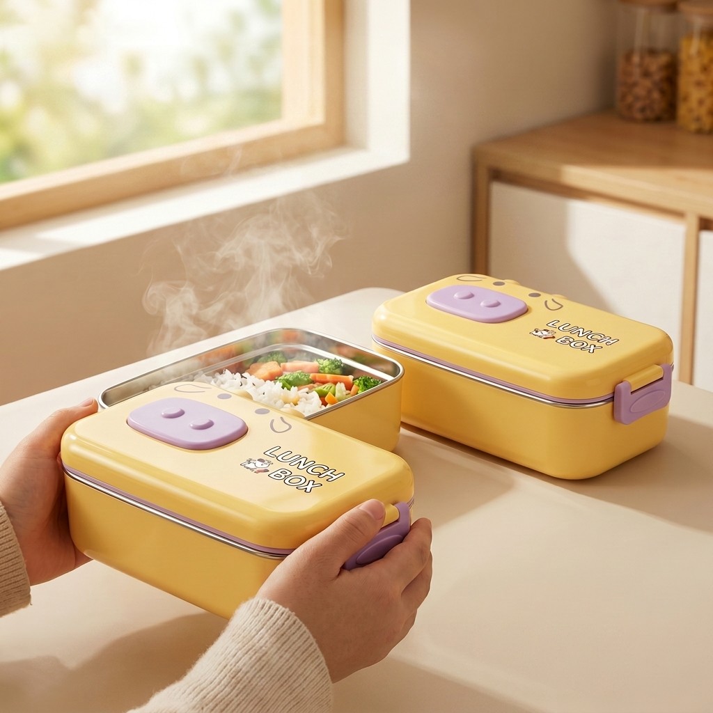 กล่องเบนโตะสแตนเลส 304 ป้องกัน - Food Storage Dividers บทวิจารณ์และราคา