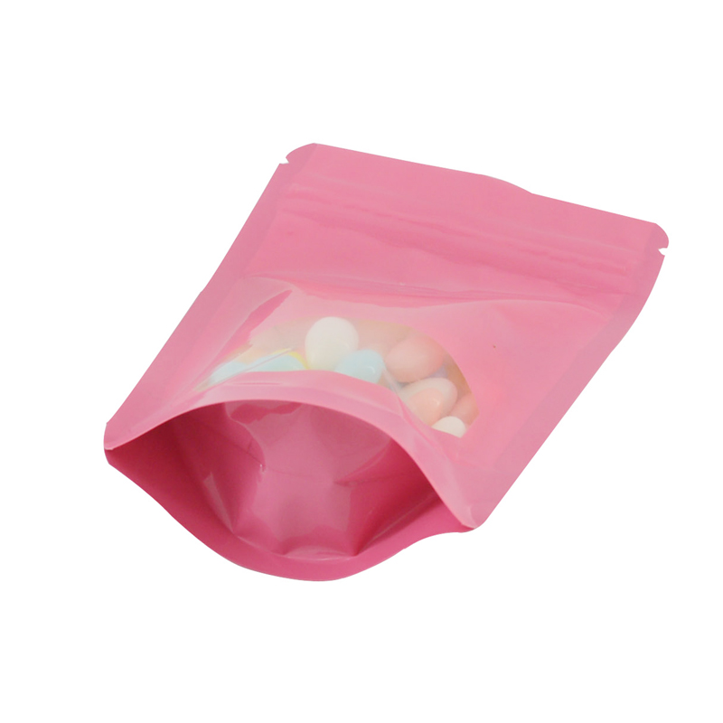 100 Pcs อลูมิเนียมฟอยล์ยืนขึ้น - Food Storage Ziploc Bags บทวิจารณ์และราคา