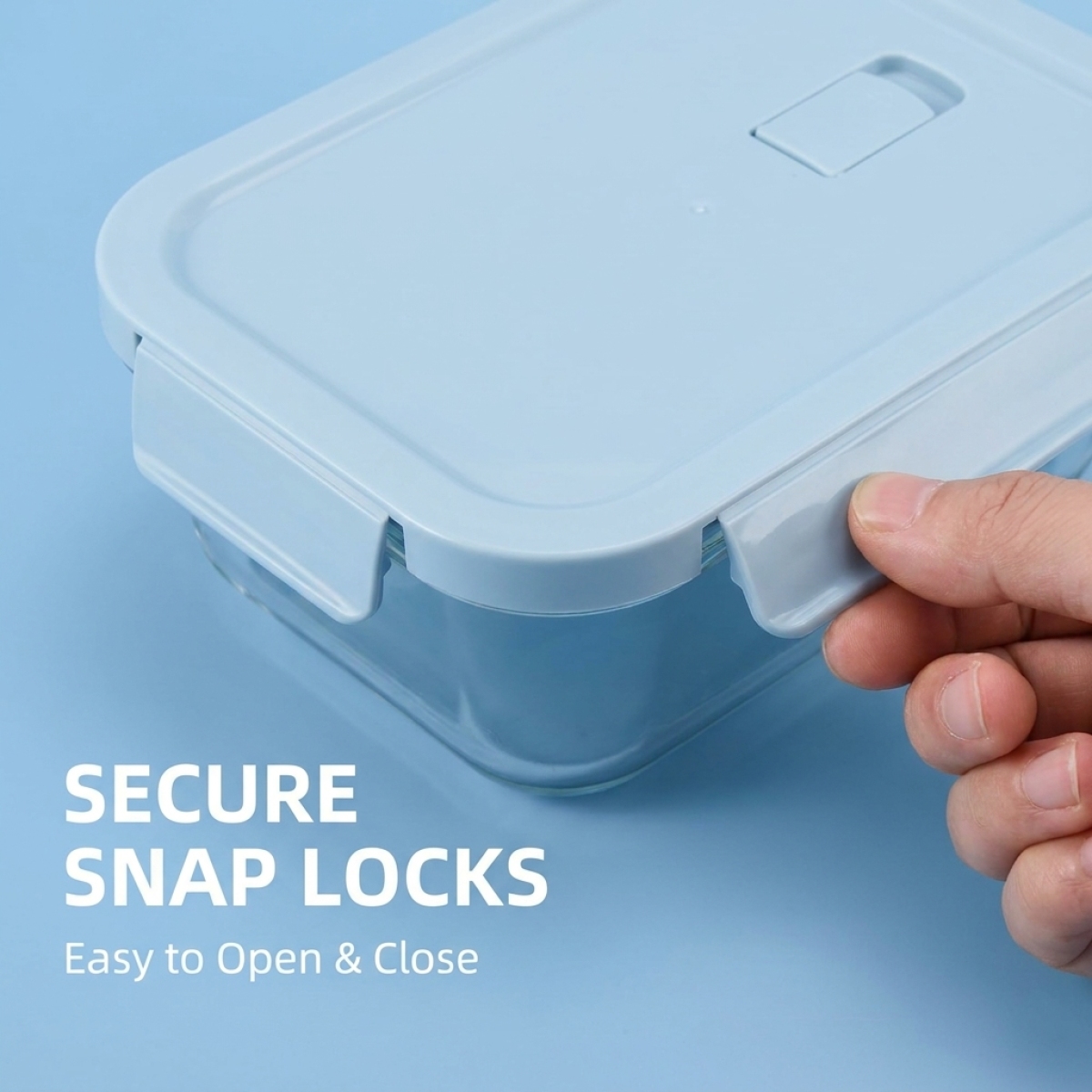 กล่องใส่อาหารแก้ว 2 ชิ้น ปลอดส - Food Storage Glass Containers บทวิจารณ์และราคา