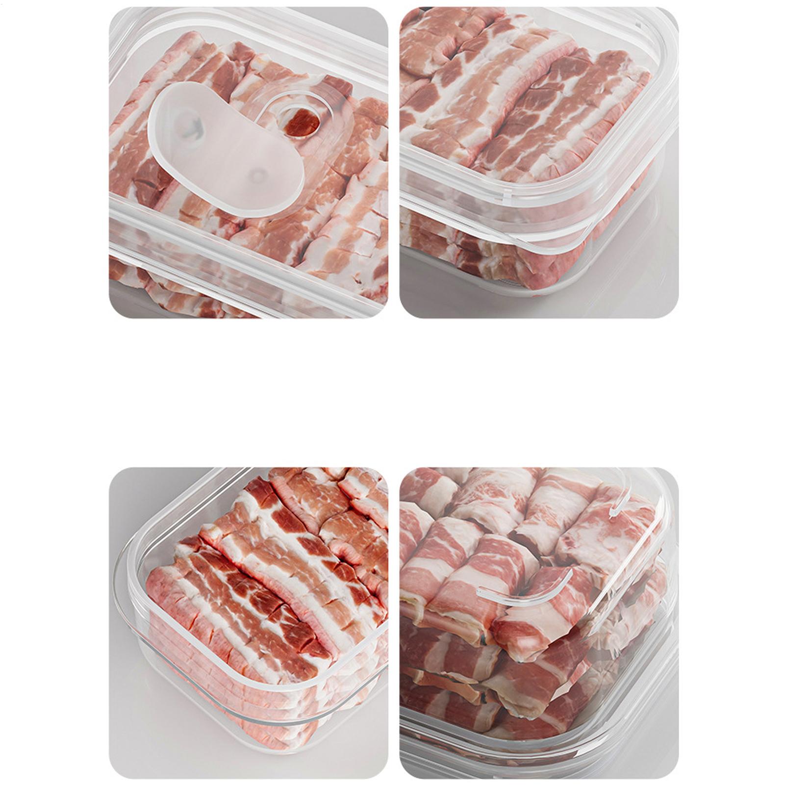 ภาชนะเก็บอาหารพร้อมฝาปิด กล่อง - Food Storage Dividers บทวิจารณ์และราคา