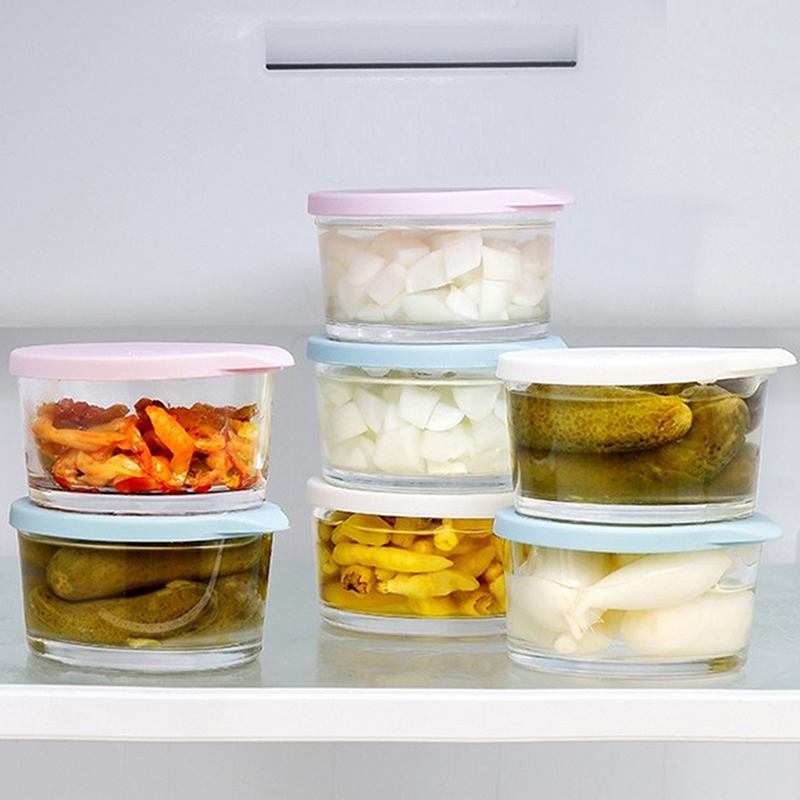 ● ภาชนะเก็บอาหารทรงกลมสำหรับใช - Food Storage Glass Containers บทวิจารณ์และราคา