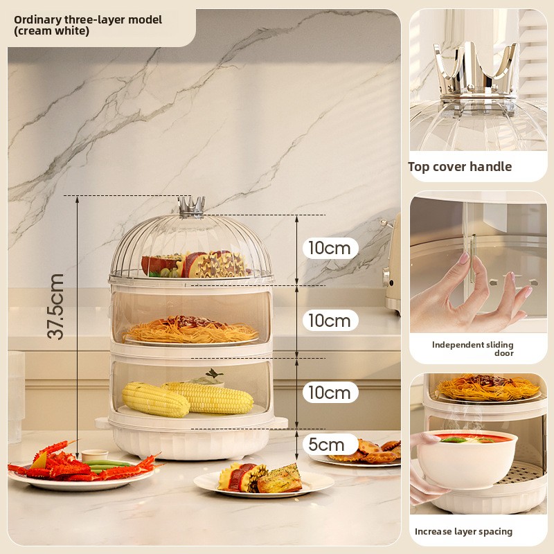 ฝาครอบอาหารแบบหลายชั้นสำหรับฤด - Food Storage And Temperature บทวิจารณ์และราคา