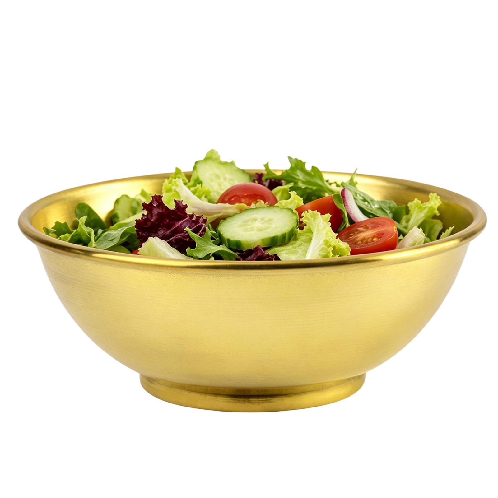 ชามทองแดงขนาดใหญ่สำหรับผสมสลัด - Food Storage Large บทวิจารณ์และราคา