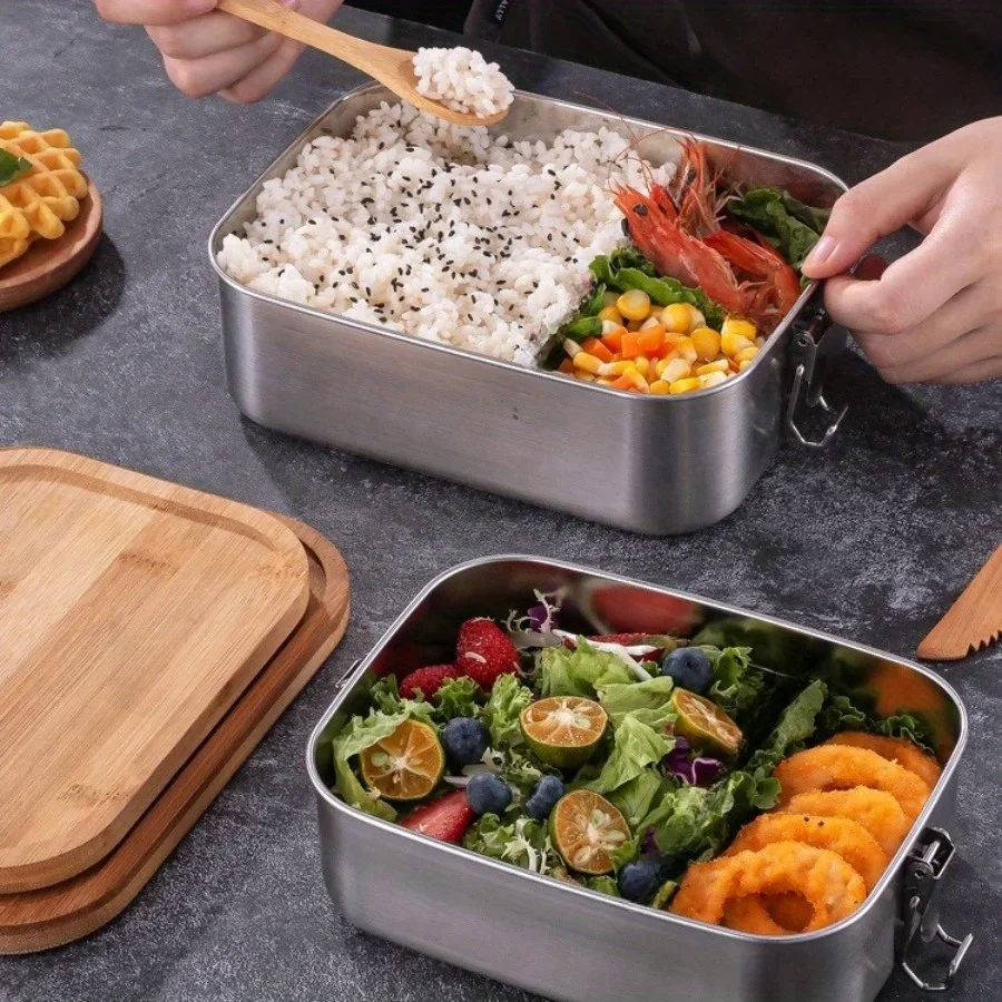 กล่องข้าวกลางวันฝาปิดทำจากไม้ไ - Food Storage Plastic Containers With Lids บทวิจารณ์และราคา
