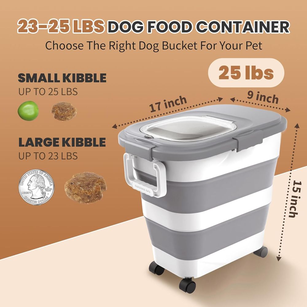 ภาชนะเก็บอาหารสุนัขแบบปิดสนิท, - Food Storage Large บทวิจารณ์และราคา