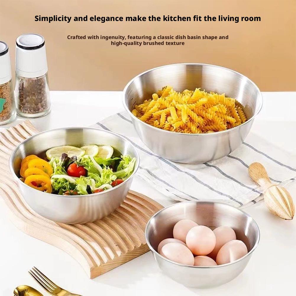 ชามสลัดสแตนเลสสีเงินขนาด 17 ซม - Food Storage Meals บทวิจารณ์และราคา