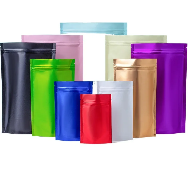 100 ชิ้น Custom Matt สําเร็จรู - Food Storage Ziploc Bags บทวิจารณ์และราคา