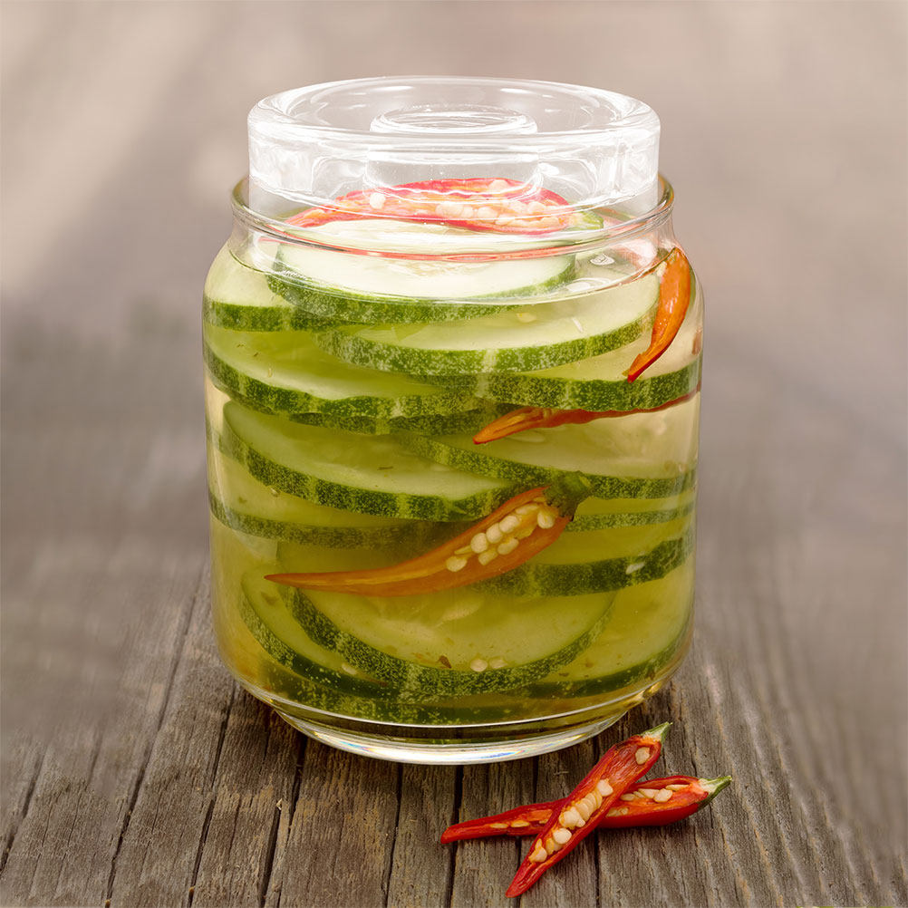 ตุ้มถ่วงแก้วปากกว้าง 2 ชิ้น สำ - Food Storage Jar Glass บทวิจารณ์และราคา