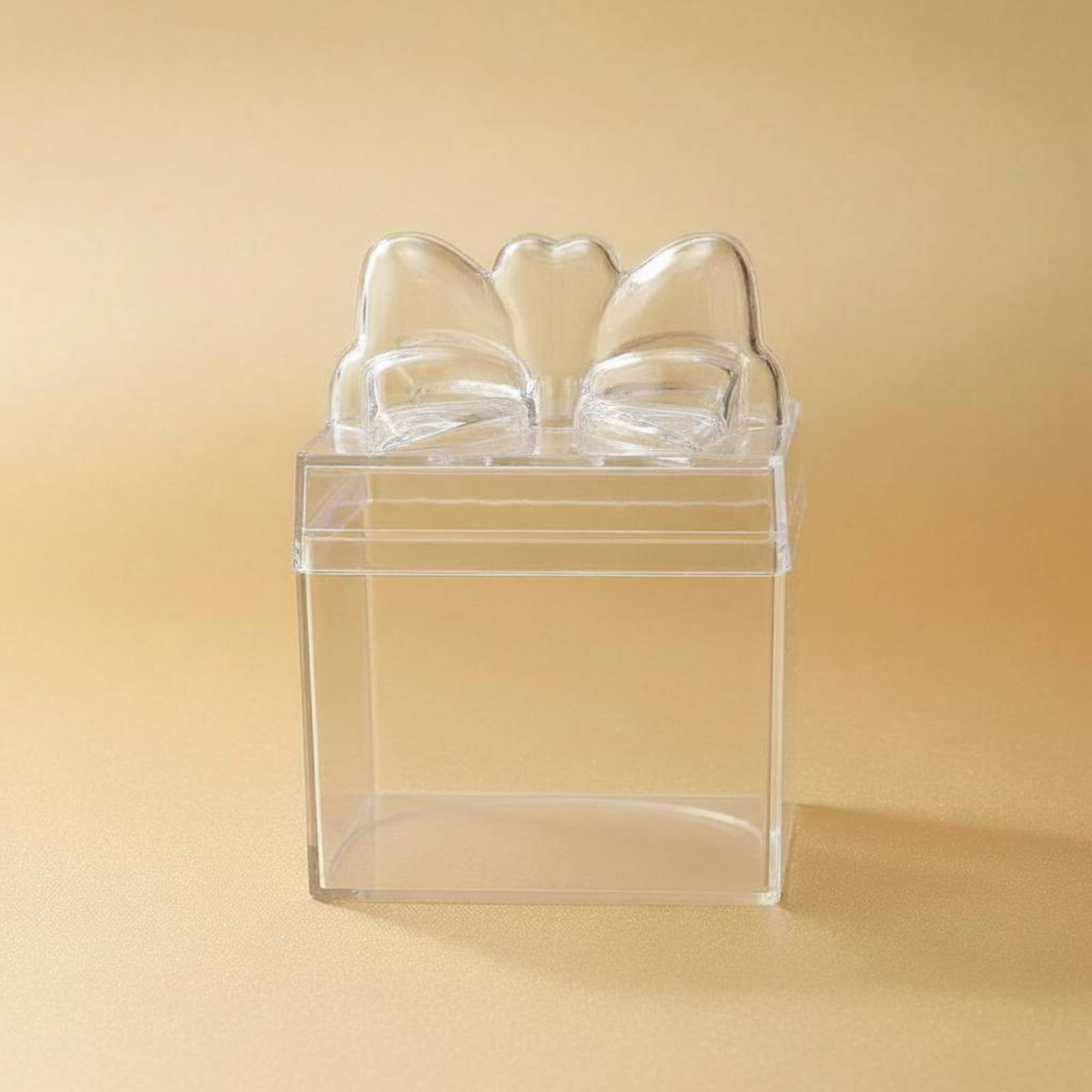 กล่องขนมพลาสติกใสพร้อมริบบิ้น  - Food Storage And Containers บทวิจารณ์และราคา