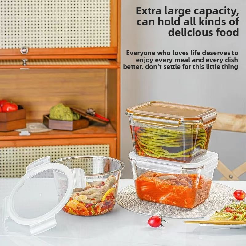 กล่องเก็บอาหารแก้วขนาดใหญ่พร้อ - Food Storage Large บทวิจารณ์และราคา