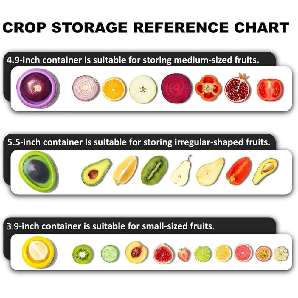 ชุดกล่องเก็บผักผลไม้ซิลิโคน Av - Food Storage Containers Set บทวิจารณ์และราคา