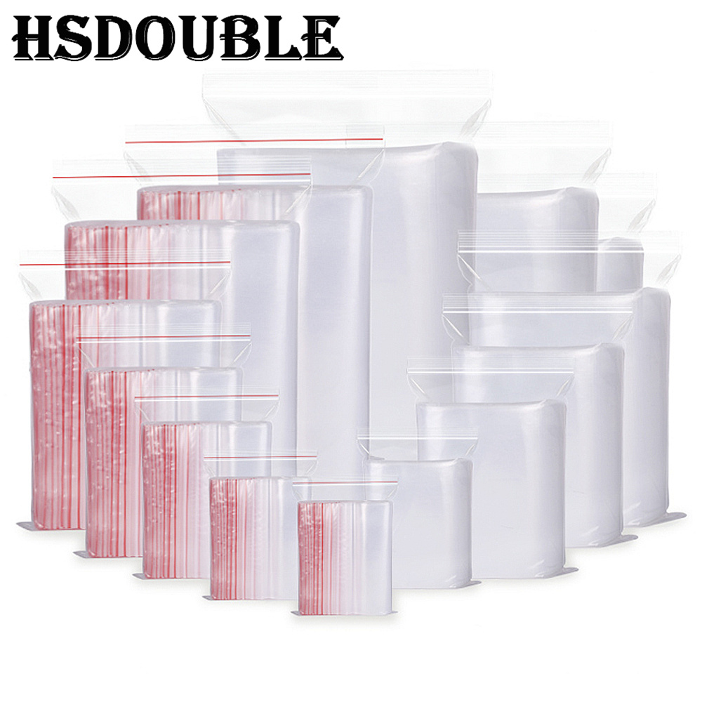 100 ชิ้น/แพ็ค 5-12 สาย Self Se - Food Storage Ziploc Bags บทวิจารณ์และราคา