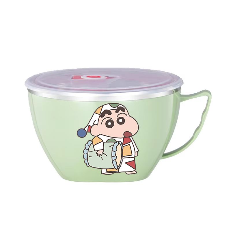 ชามบะหมี่เครยอน ชินจัง ชามสแตน - Food Storage On Table บทวิจารณ์และราคา