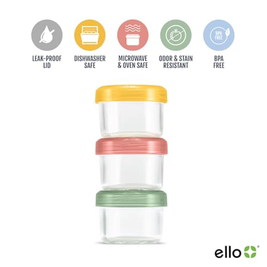 ชุดเตรียมอาหารแก้ว Color Lock  - Food Storage Glass Containers บทวิจารณ์และราคา