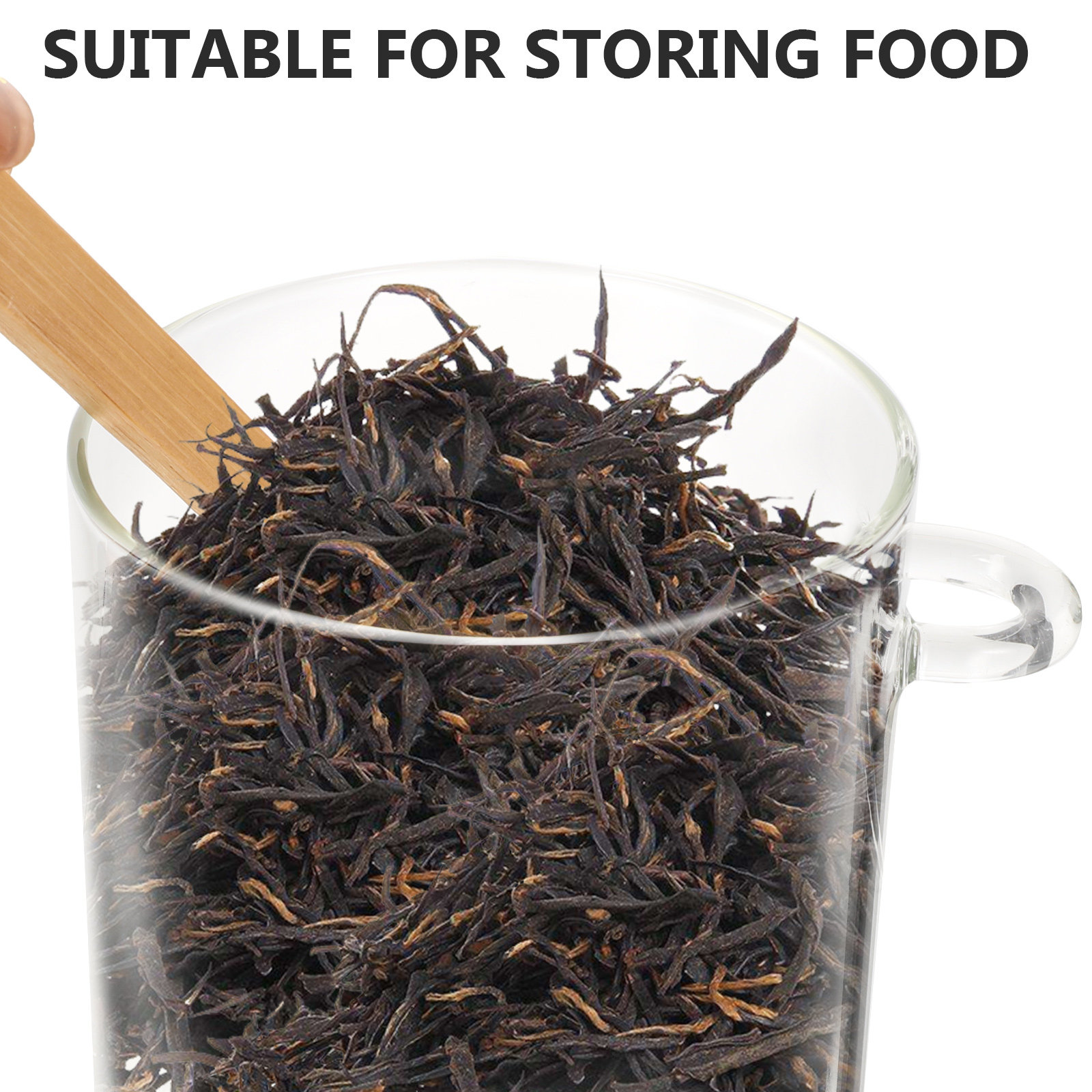 2 ชิ้น ภาชนะเก็บแป้งน้ำตาล โถใ - Food Storage Glass Containers บทวิจารณ์และราคา