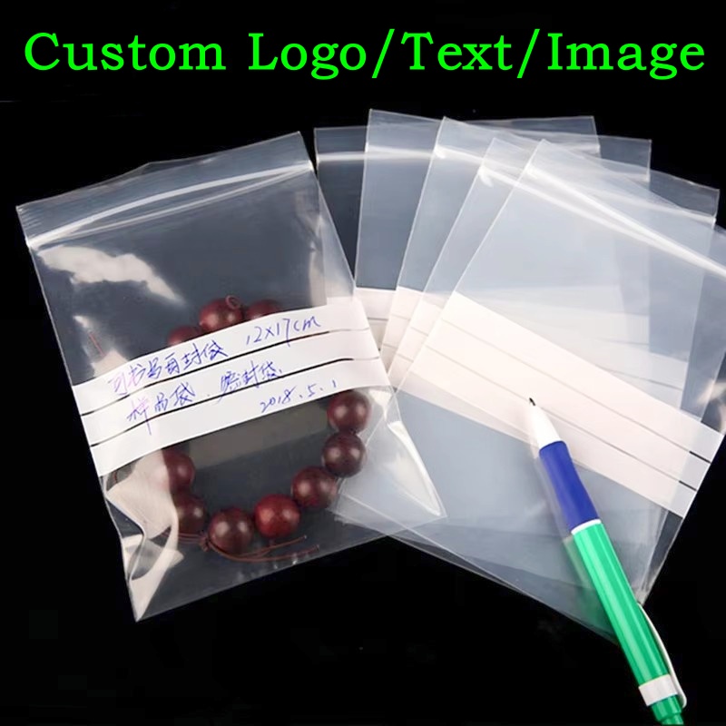 ถุงซิปล็อคใสพลาสติก PE 200 ชิ้ - Food Storage Ziploc Bags บทวิจารณ์และราคา