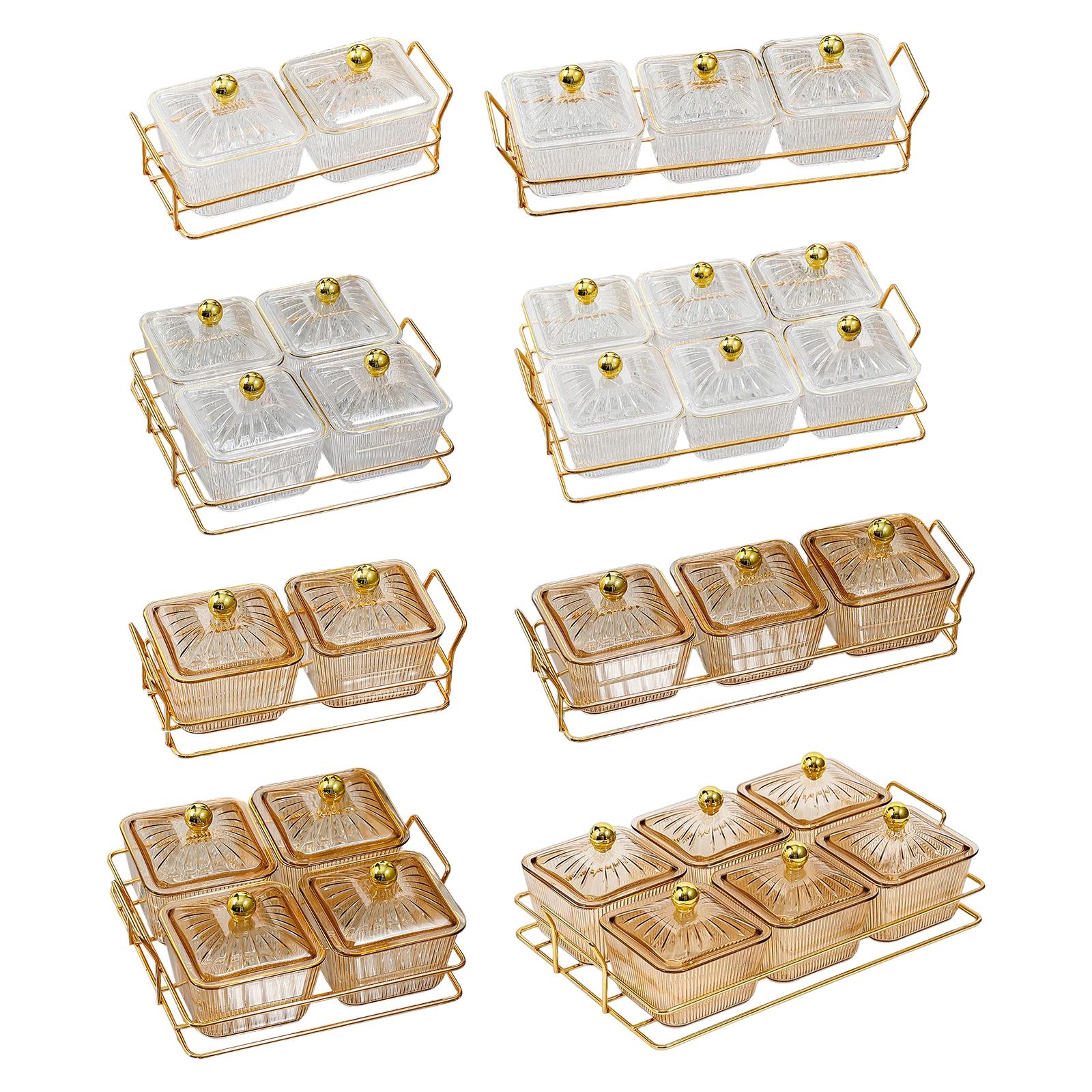ถาดแบ่งเสิร์ฟพร้อมฝาปิดสุดสร้า - Food Storage Dividers บทวิจารณ์และราคา