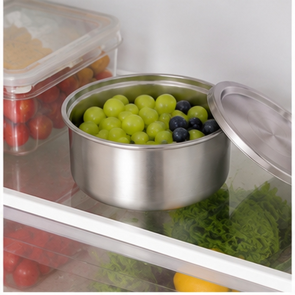 ถ้วยสแตนเลส 304 พร้อมฝาปิด สำห - Food Storage Meals บทวิจารณ์และราคา