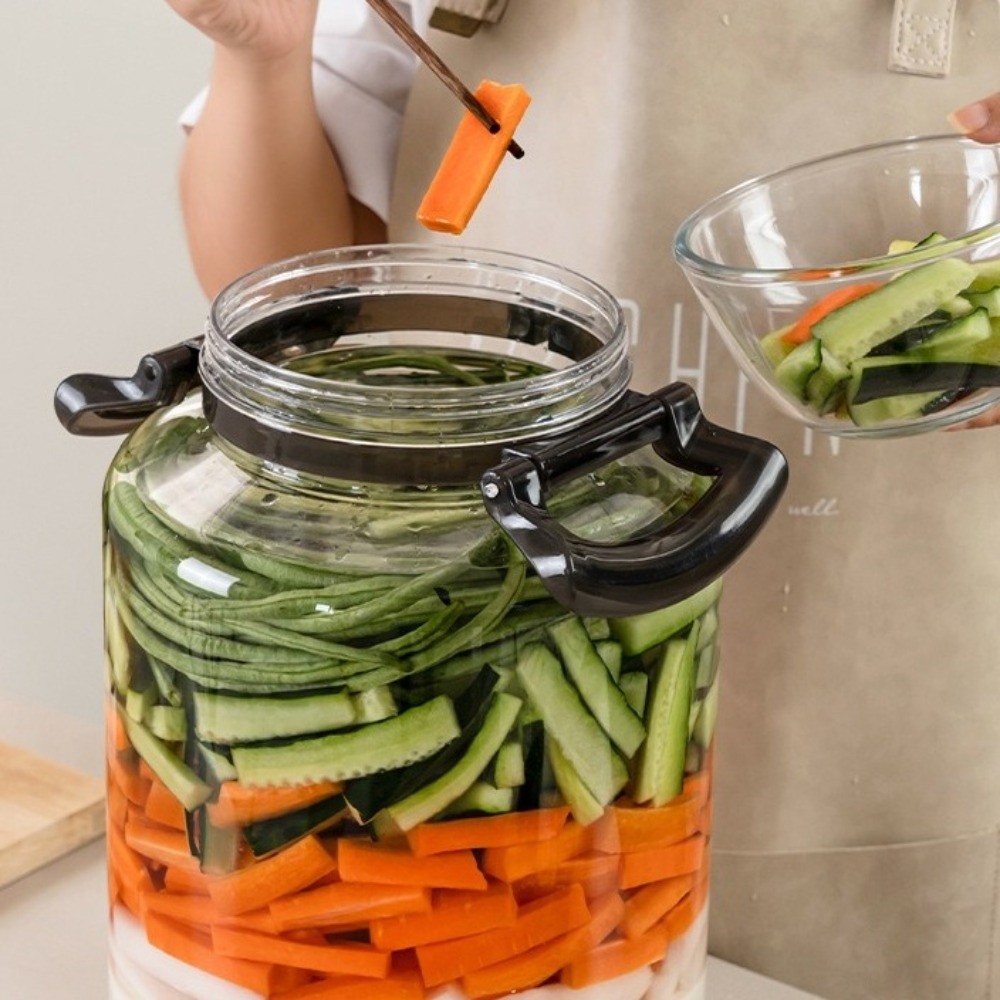 ขวดโหลใส่อาหารขนาดใหญ่พร้อมฝาป - Food Storage Containers Xl บทวิจารณ์และราคา