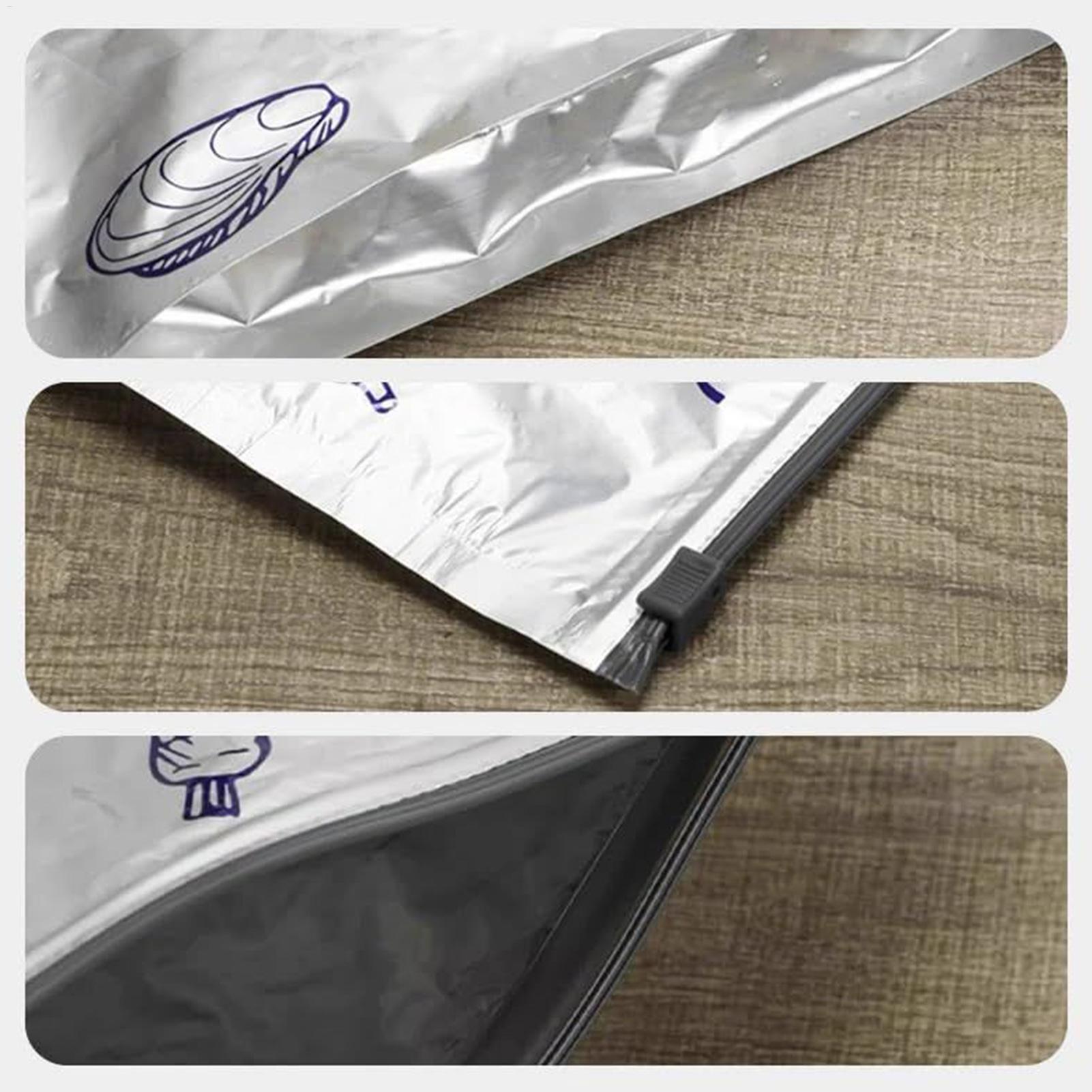 ถุงฟอยล์อลูมิเนียมใส่อาหาร 30  - Food Storage Ziploc Bags บทวิจารณ์และราคา