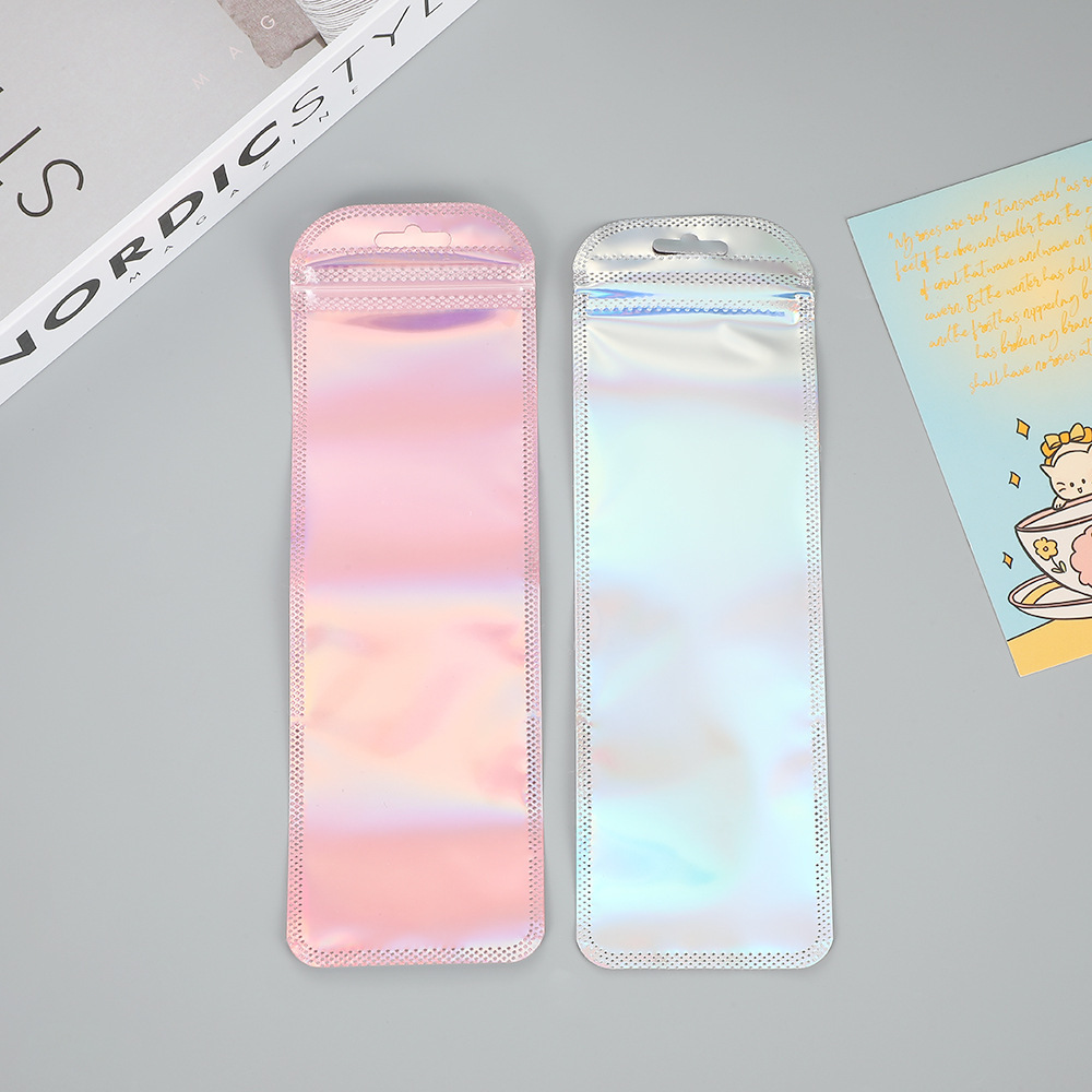 50 ชิ้นยาว Holographic ถุงบรรจ - Food Storage Ziploc Bags บทวิจารณ์และราคา
