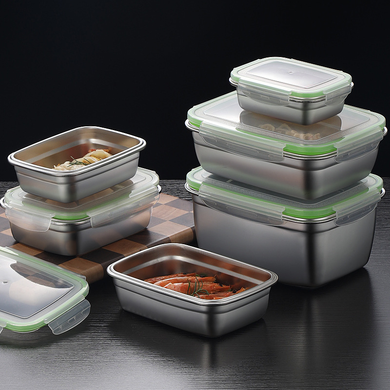 ชุดกล่องอาหารกลางวันสแตนเลส 30 - Food Storage Containers Set บทวิจารณ์และราคา