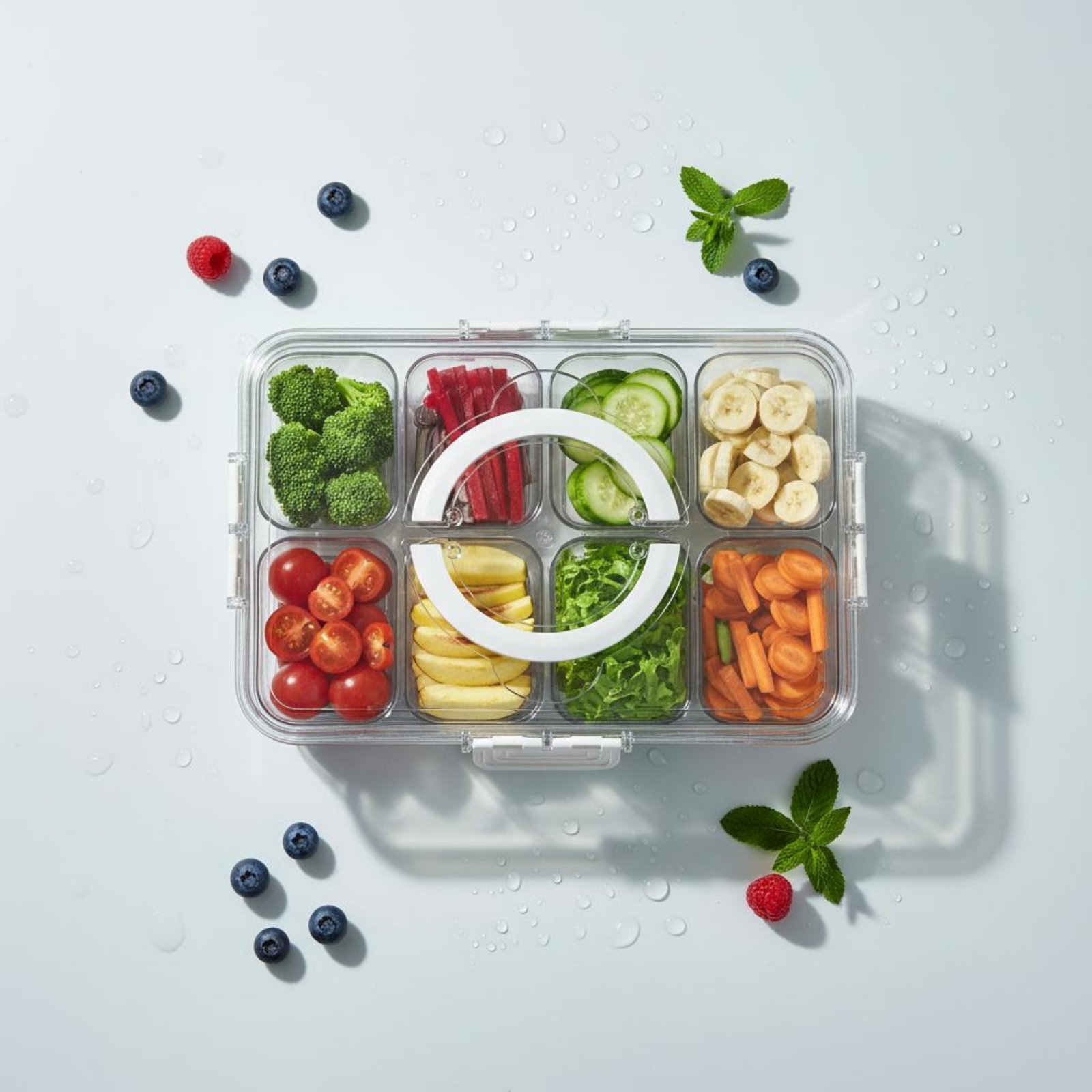 กล่องเก็บอาหารในตู้เย็น ดีไซน์ - Food Storage Dividers บทวิจารณ์และราคา