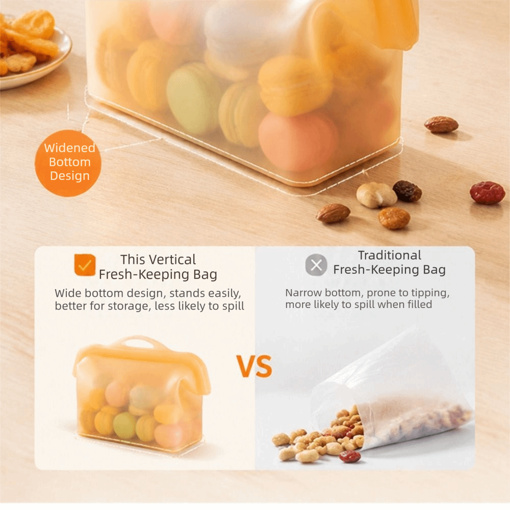 ถุงเก็บอาหารซิลิโคนกันรั่ว ตั้ - Food Storage And Temperature บทวิจารณ์และราคา