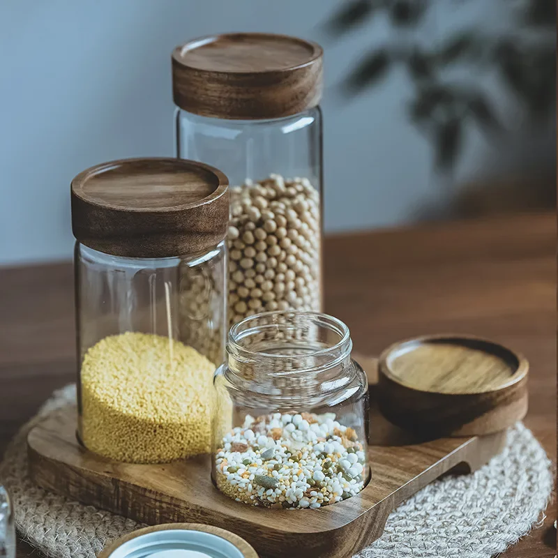 กล่องเก็บอาหารแบบฝาปิดทำจากแก้ - Food Storage Jar Glass บทวิจารณ์และราคา
