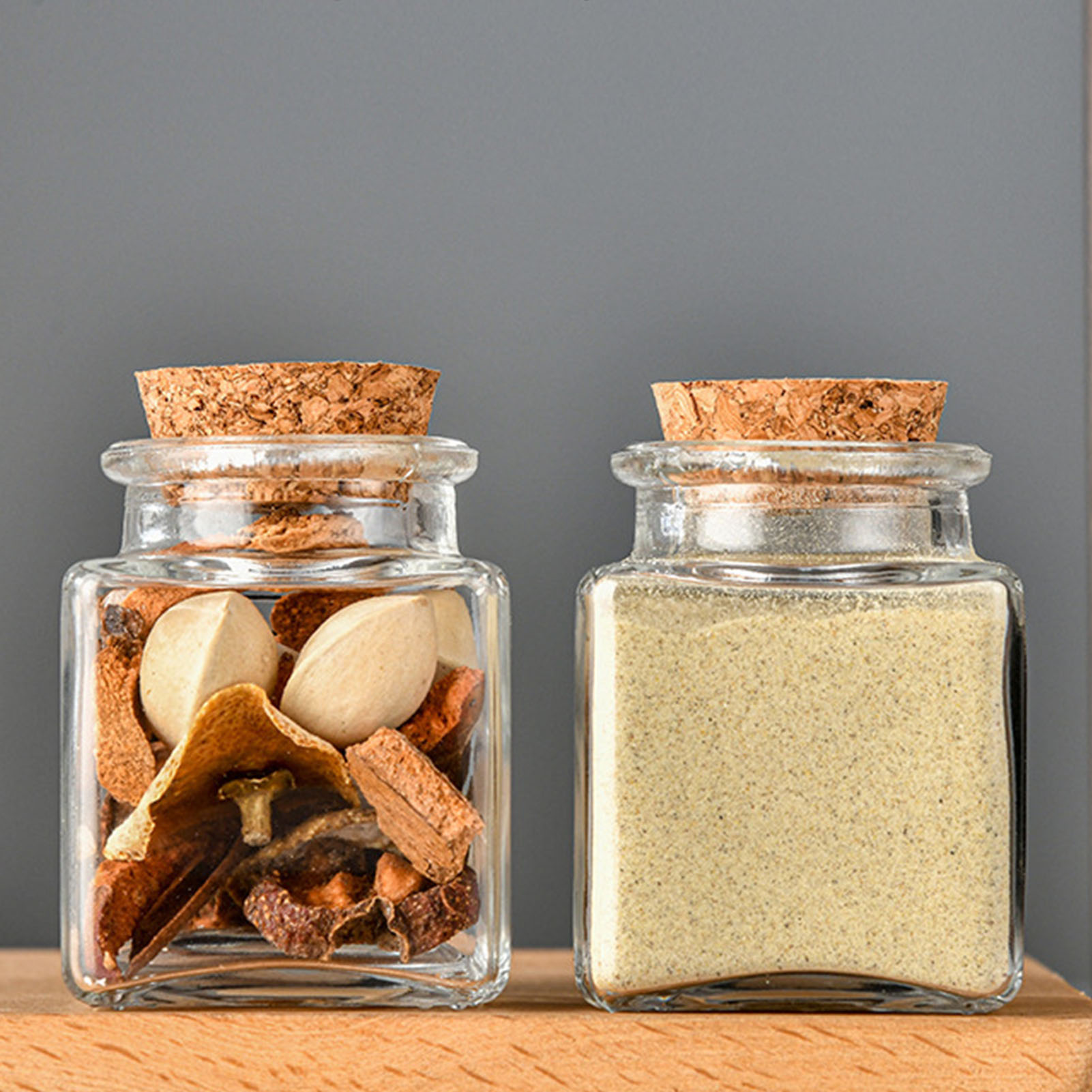 1/5/10Pcs แก้ว Jars ห้องครัว P - Food Storage Jar Glass บทวิจารณ์และราคา
