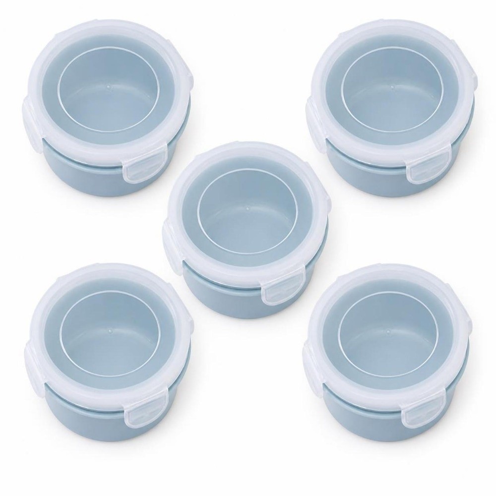 กล่องเก็บอาหารพลาสติกทรงกลมแบบ - Food Storage With Lock บทวิจารณ์และราคา