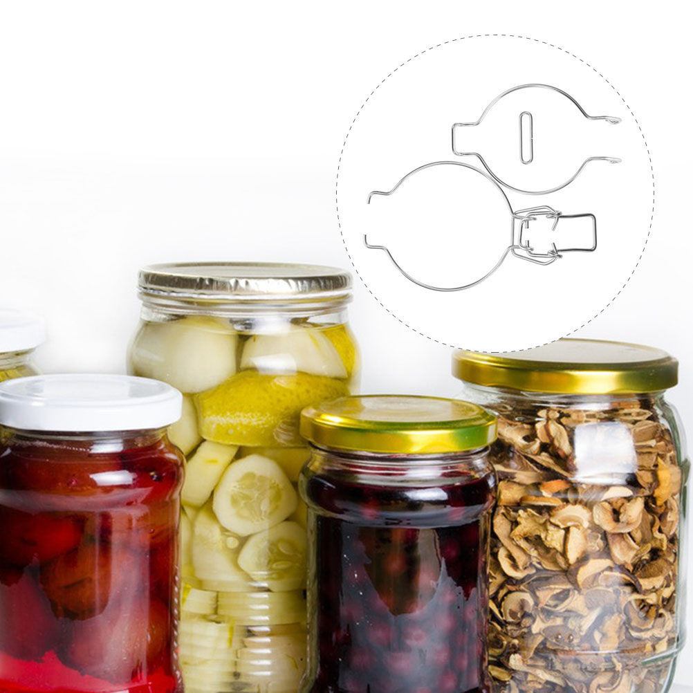 คลิปล็อคฝาขวดแก้ว 12 ชิ้น ทำจา - Food Storage Canister บทวิจารณ์และราคา