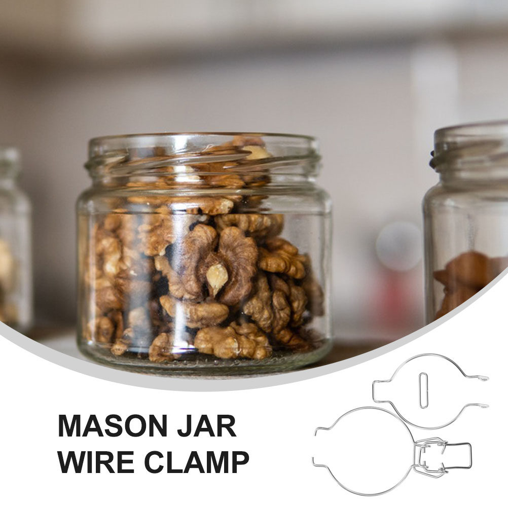 คลิปล็อคฝาขวดแก้ว 12 ชิ้น ทำจา - Food Storage Canister บทวิจารณ์และราคา